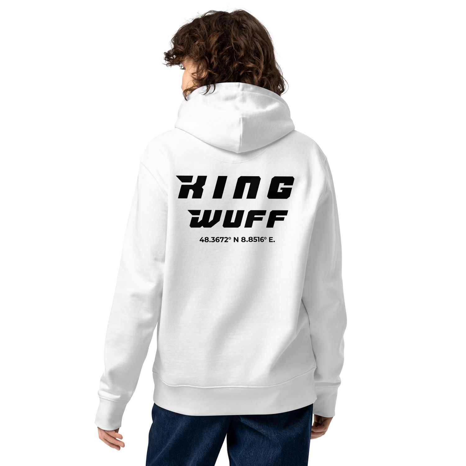 King Wuff Unisex-Kapuzenpullover