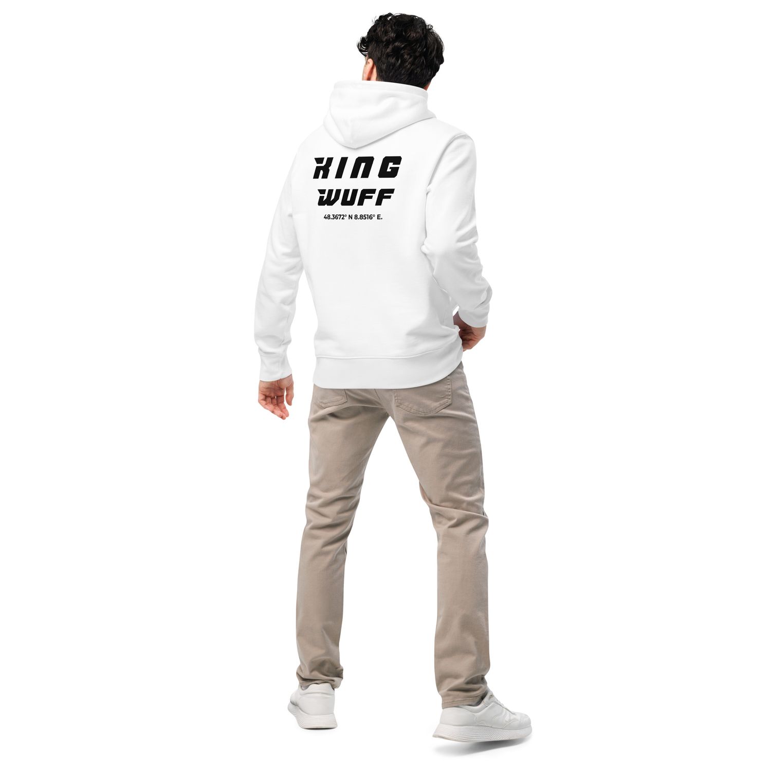 King Wuff Unisex-Kapuzenpullover