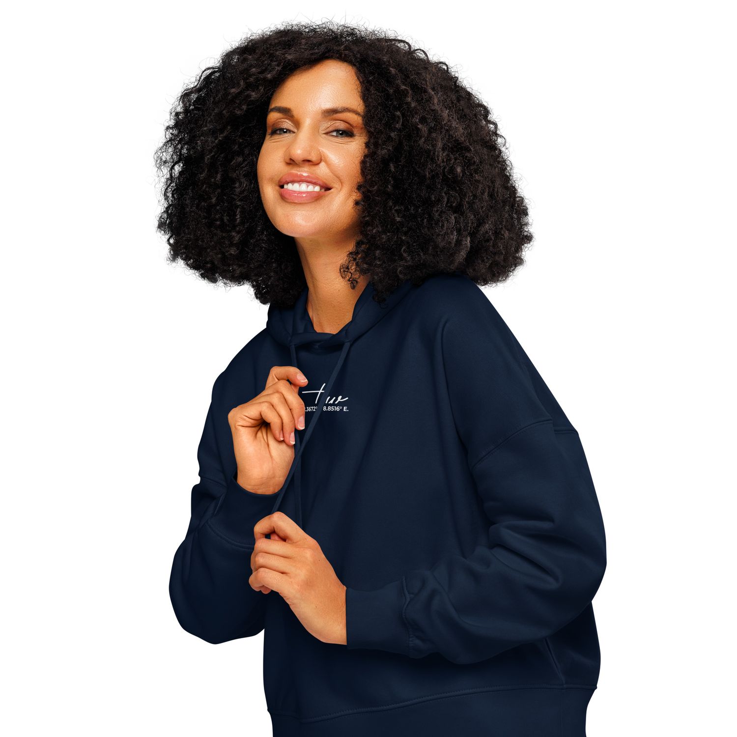 Pure Vibes – Bio-Hoodie für Damen