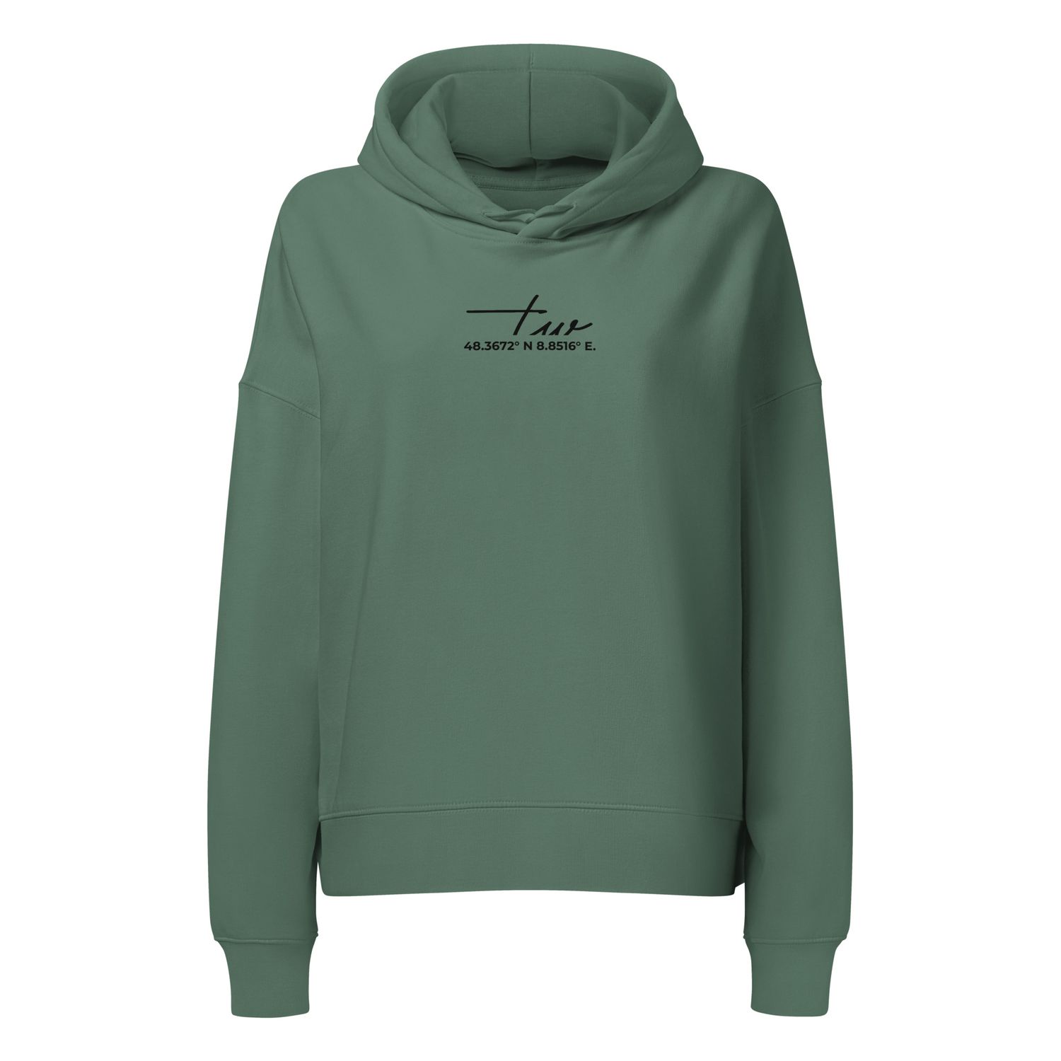 Pure Vibes || – Bio-Hoodie für Damen