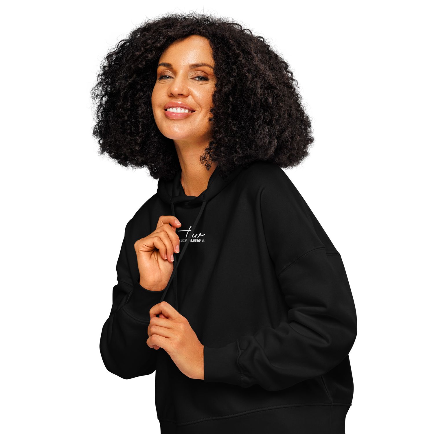 Pure Vibes – Bio-Hoodie für Damen
