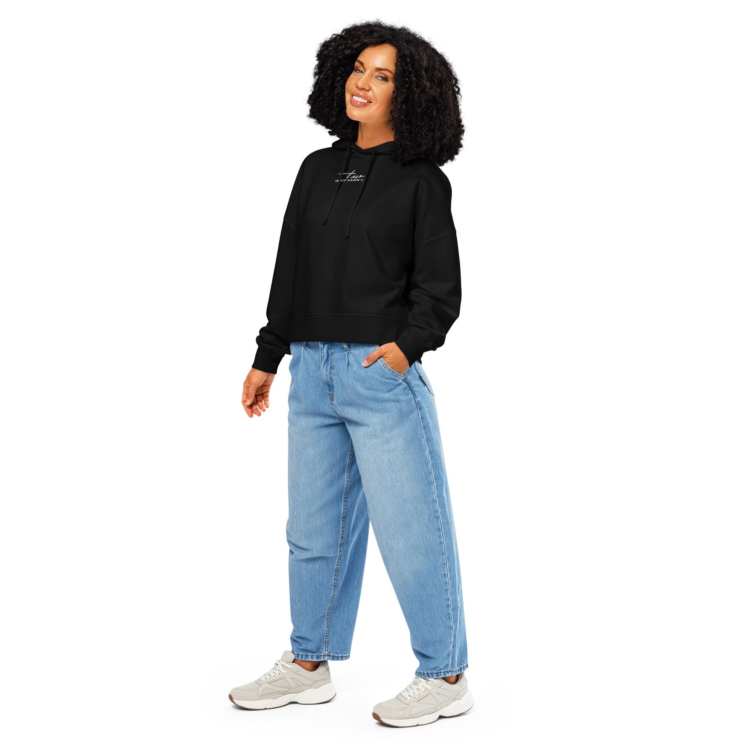 Pure Vibes – Bio-Hoodie für Damen