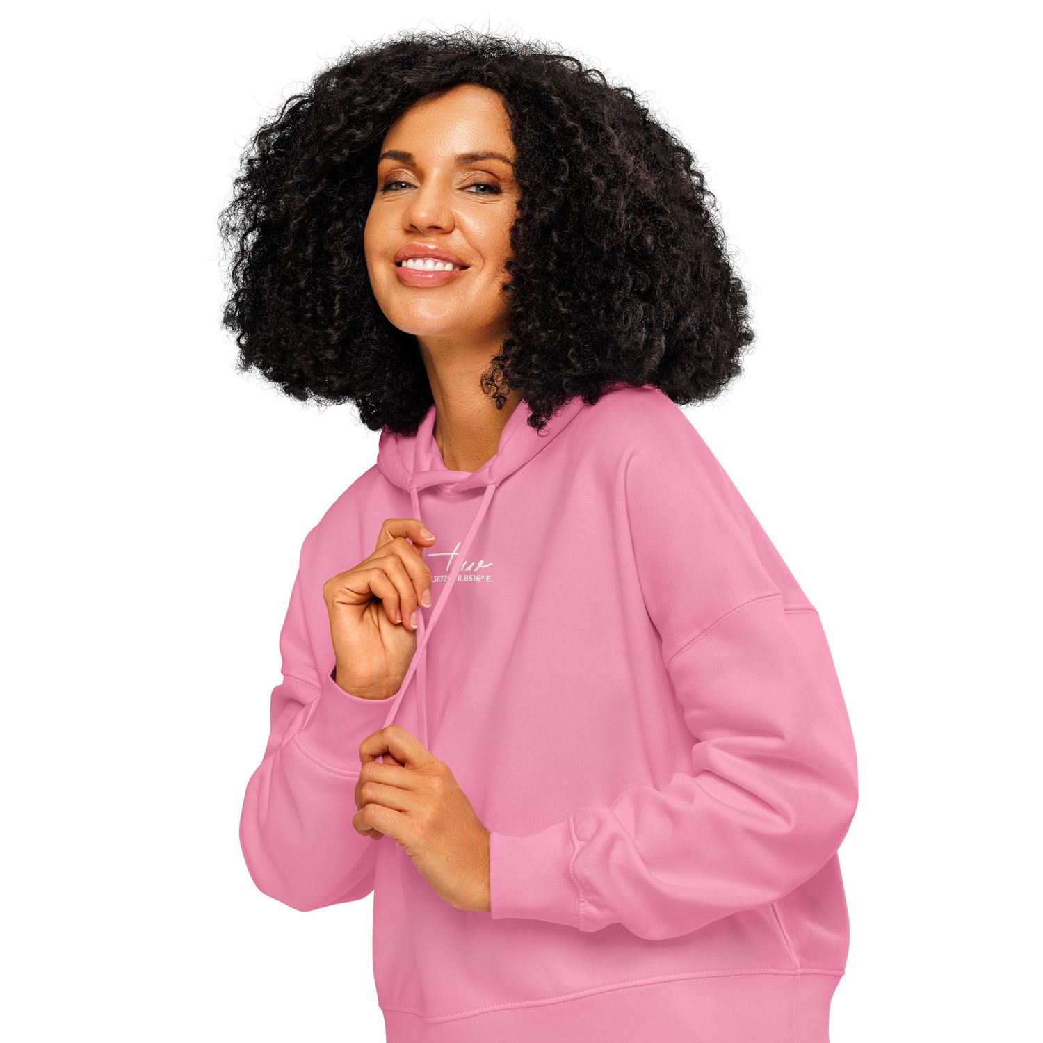 Pure Vibes – Bio-Hoodie für Damen