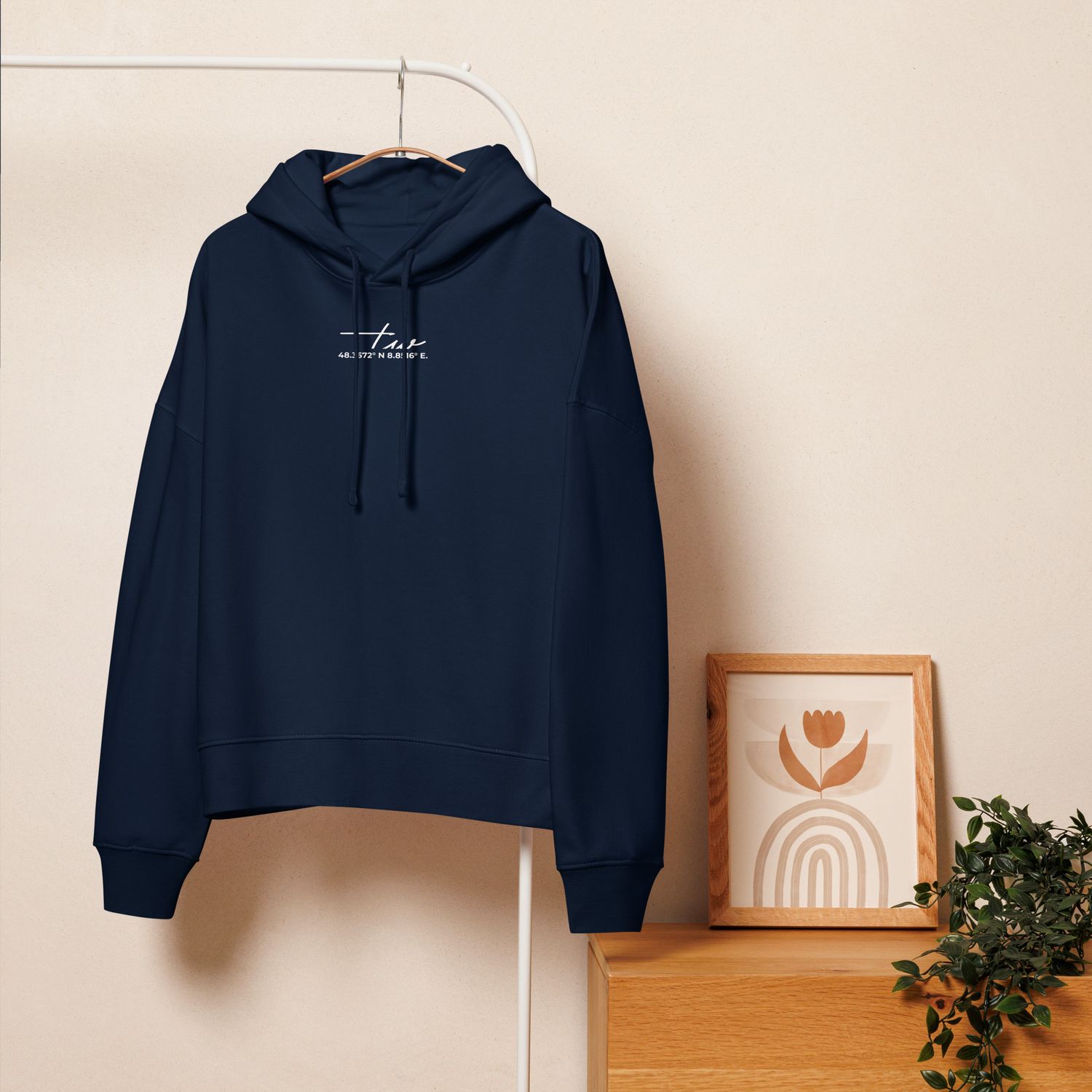 Pure Vibes – Bio-Hoodie für Damen