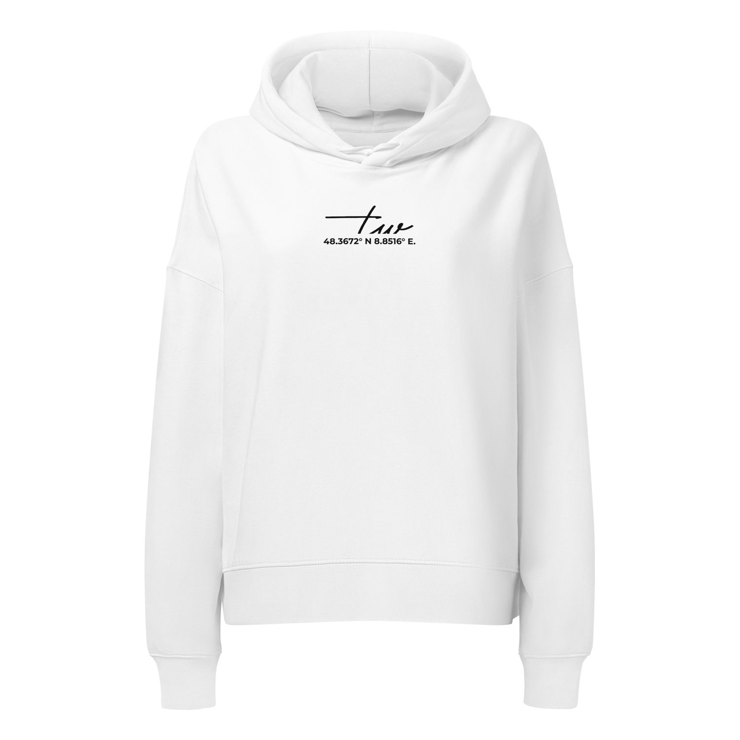 Pure Vibes || – Bio-Hoodie für Damen