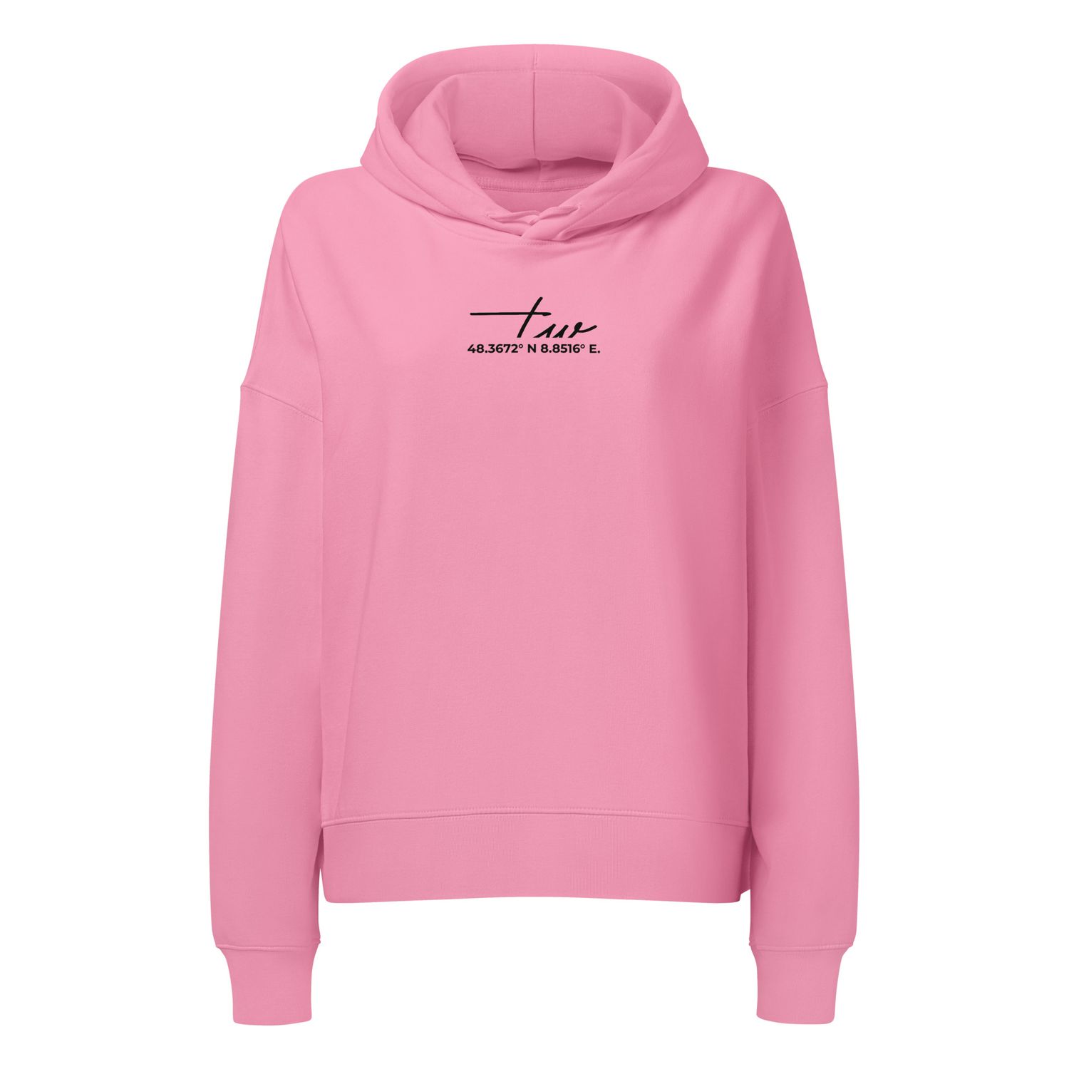 Pure Vibes || – Bio-Hoodie für Damen