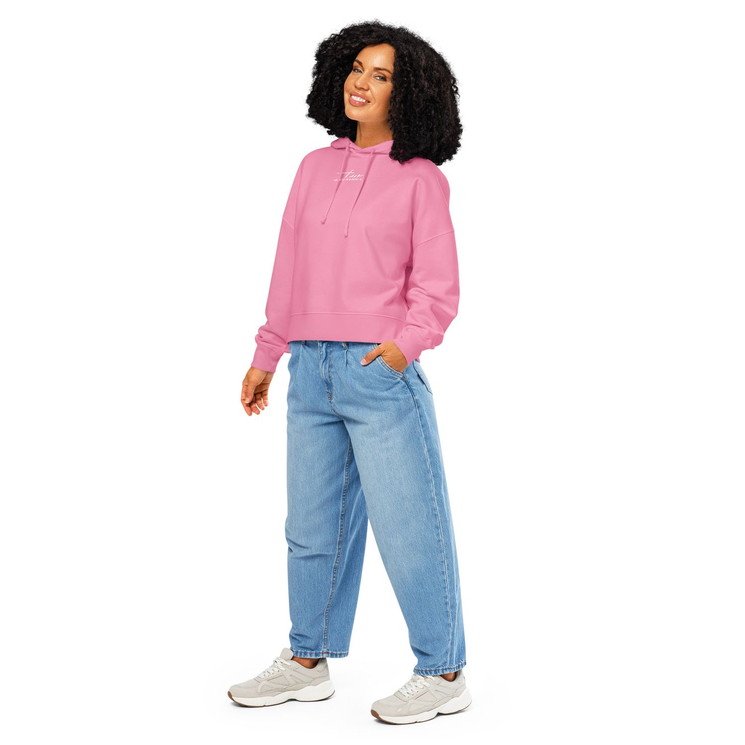 Pure Vibes – Bio-Hoodie für Damen