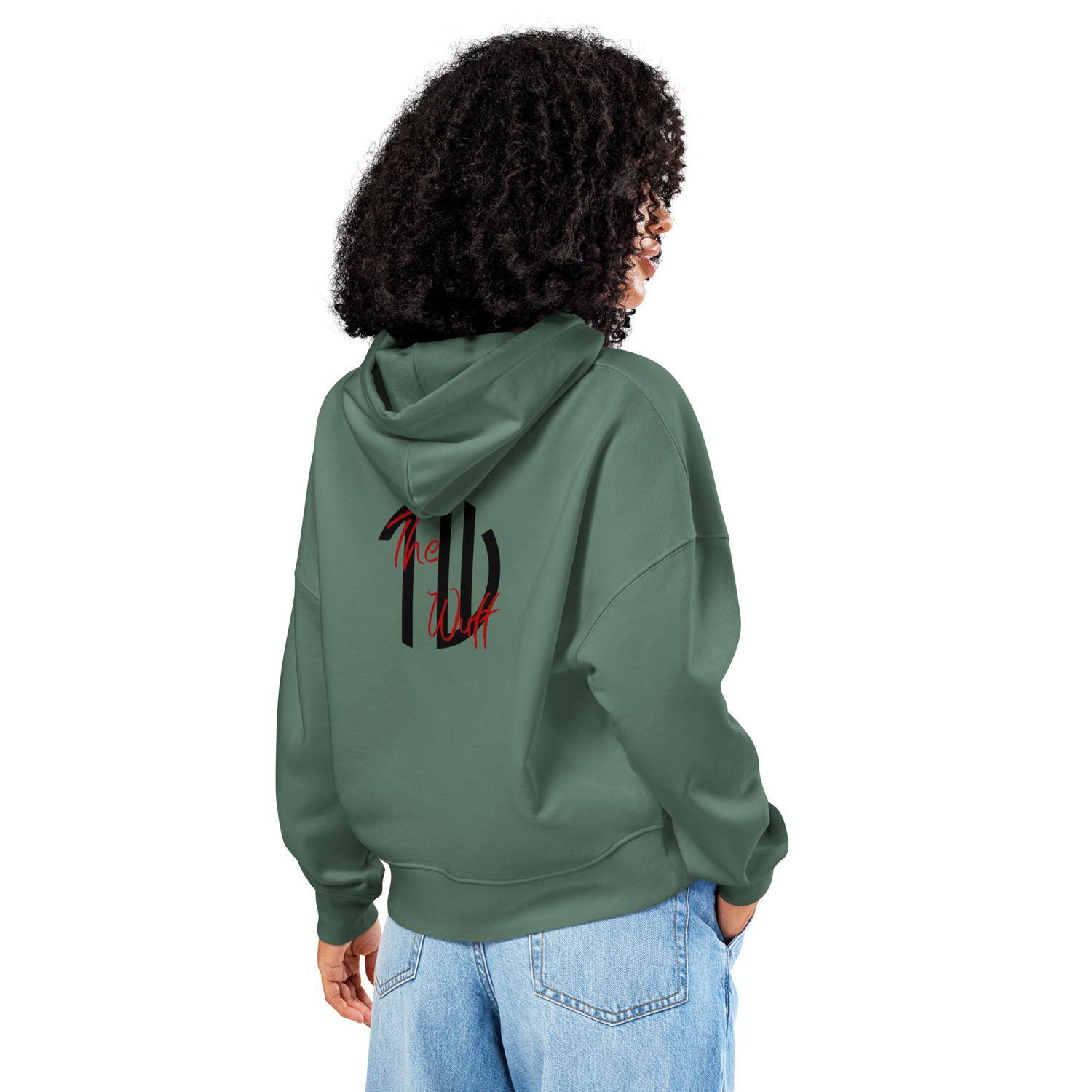 Pure Vibes || – Bio-Hoodie für Damen