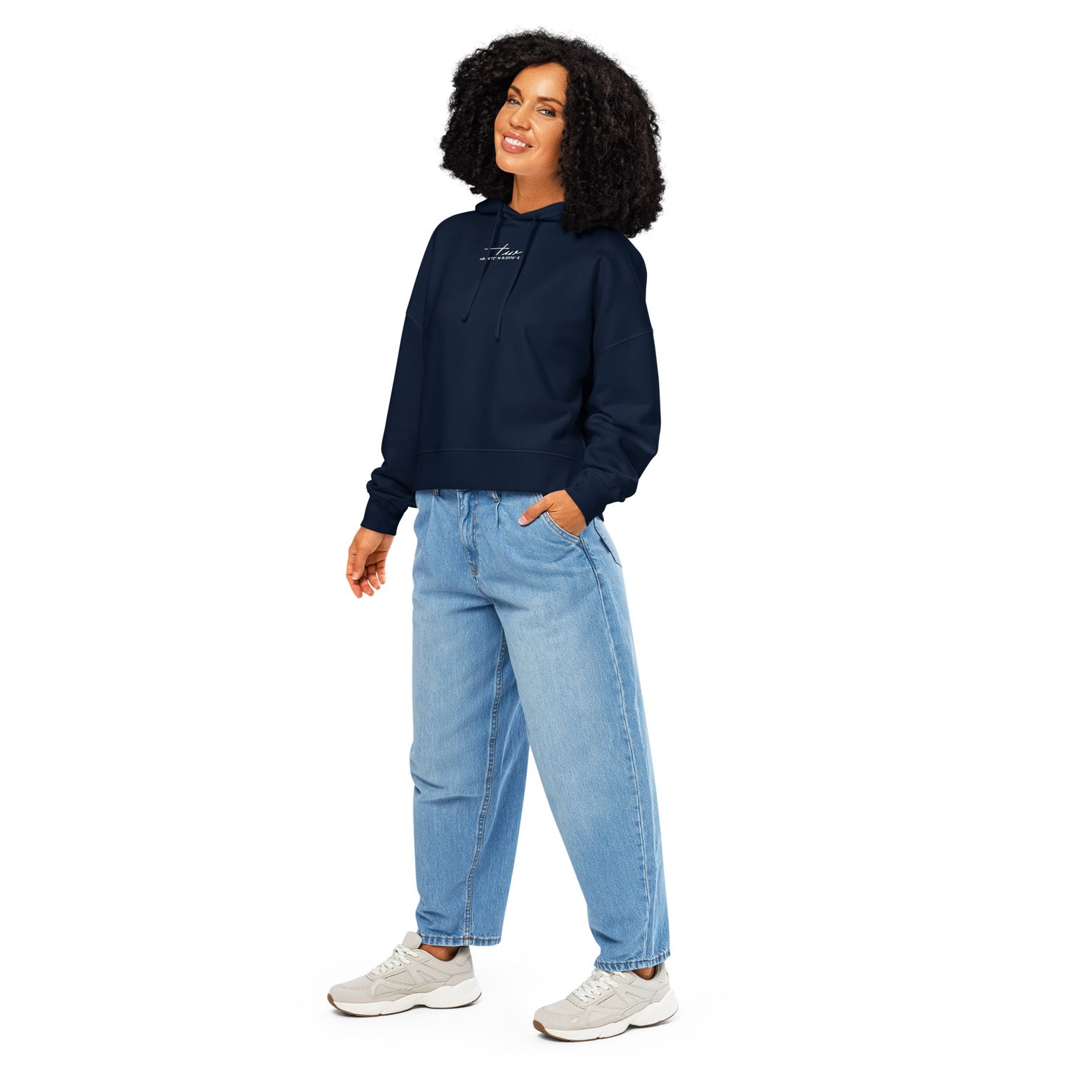 Pure Vibes – Bio-Hoodie für Damen