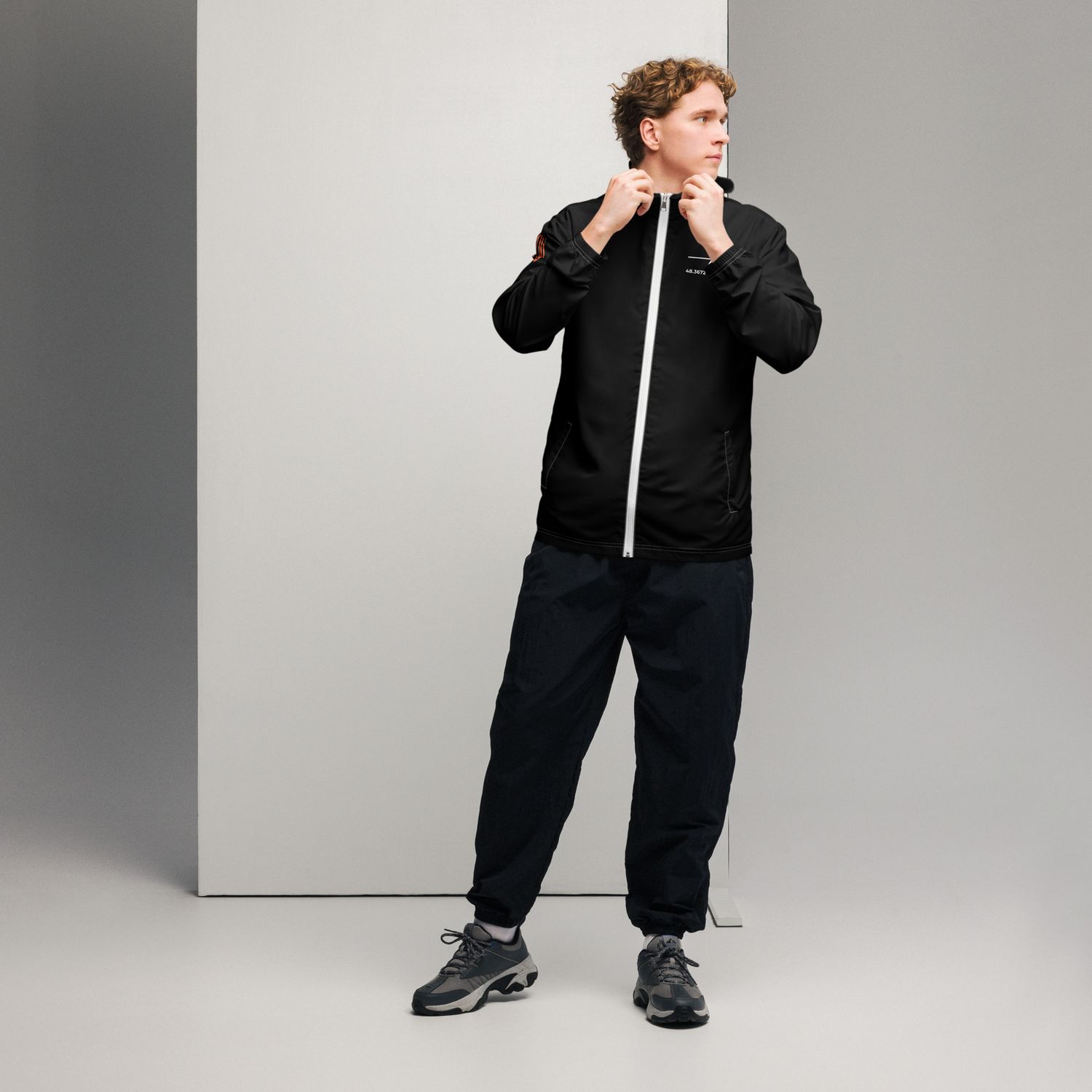 Windbreaker Red Line for Men
