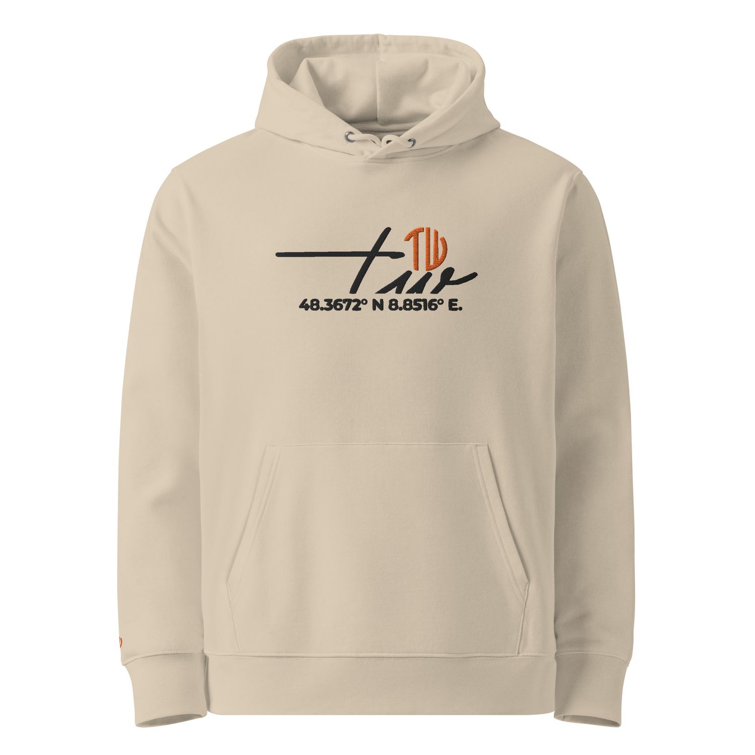 Unisex Bio-Hoodie | Black Silent Code
