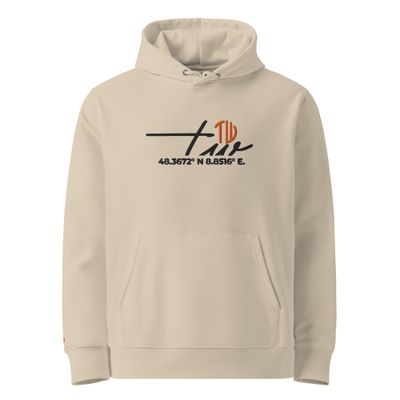 Unisex Bio-Hoodie | Black Silent Code