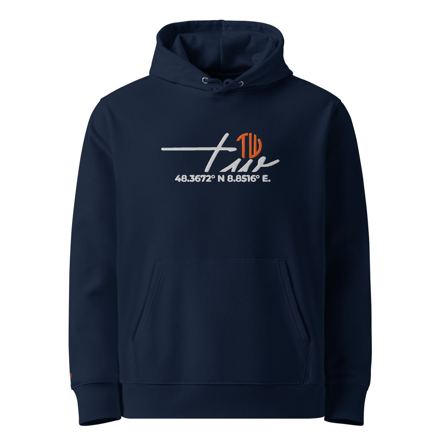 Unisex Bio-Hoodie | White Silent Code