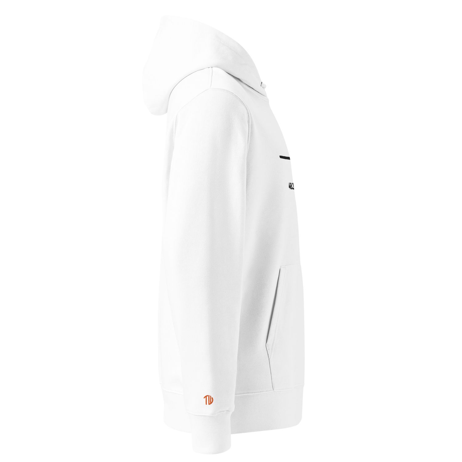 Unisex Bio-Hoodie | Black Silent Code