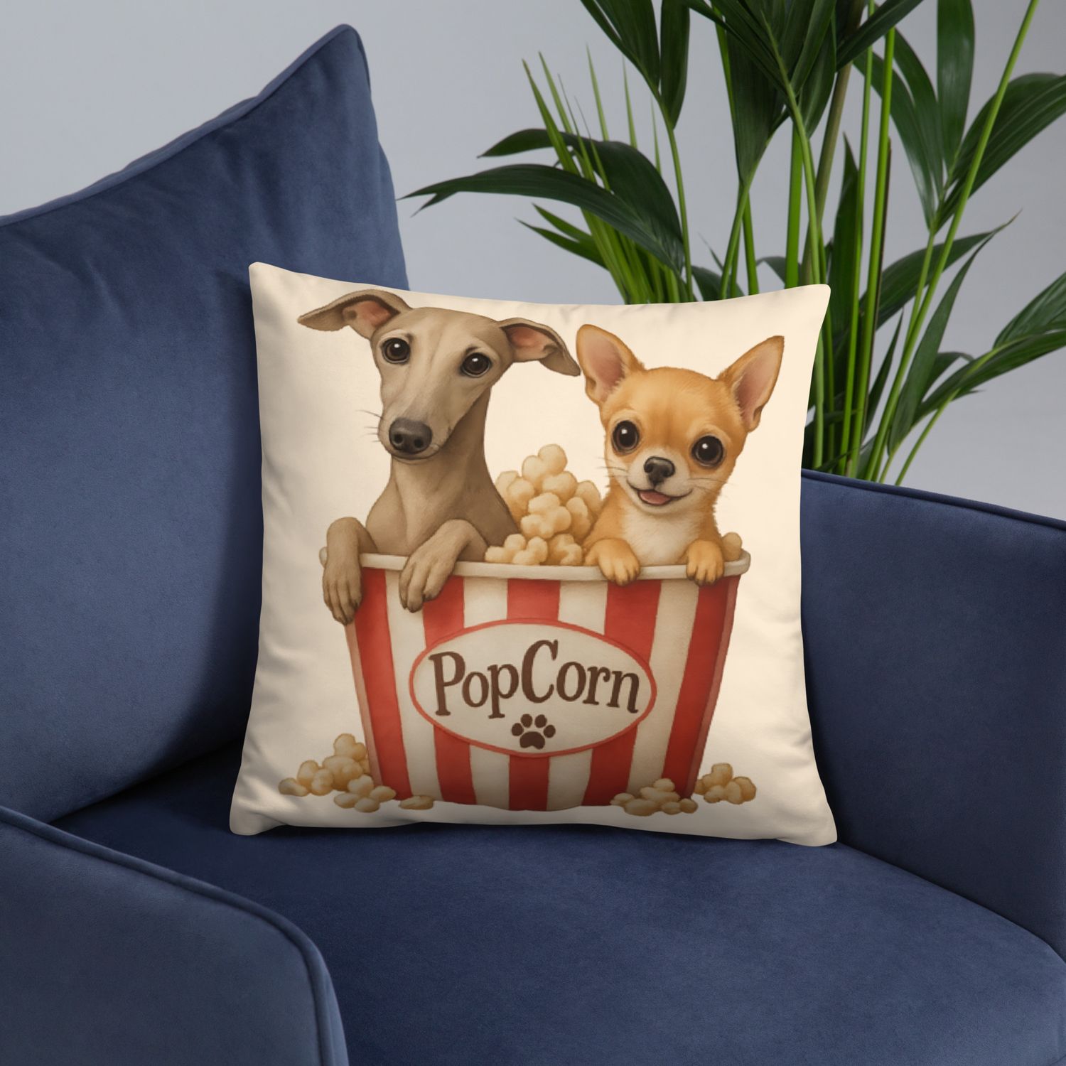 Sweet Popcorn  Premium-Kissen