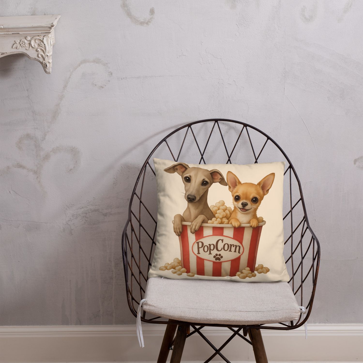 Sweet Popcorn  Premium-Kissen