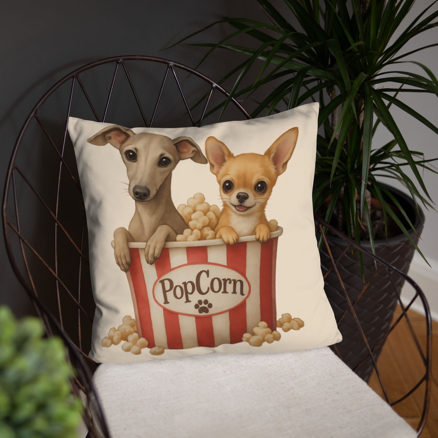 Sweet Popcorn  Premium-Kissen