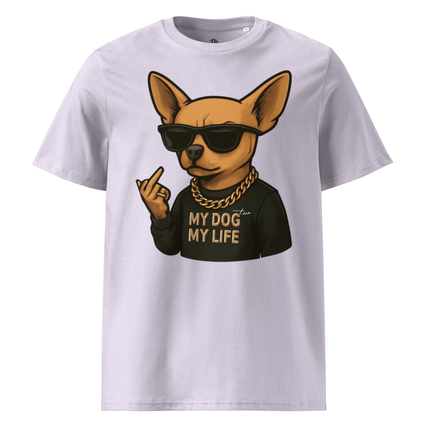 The Wuff® Dog Power Unisex-Bio-Baumwoll-T-Shirt
