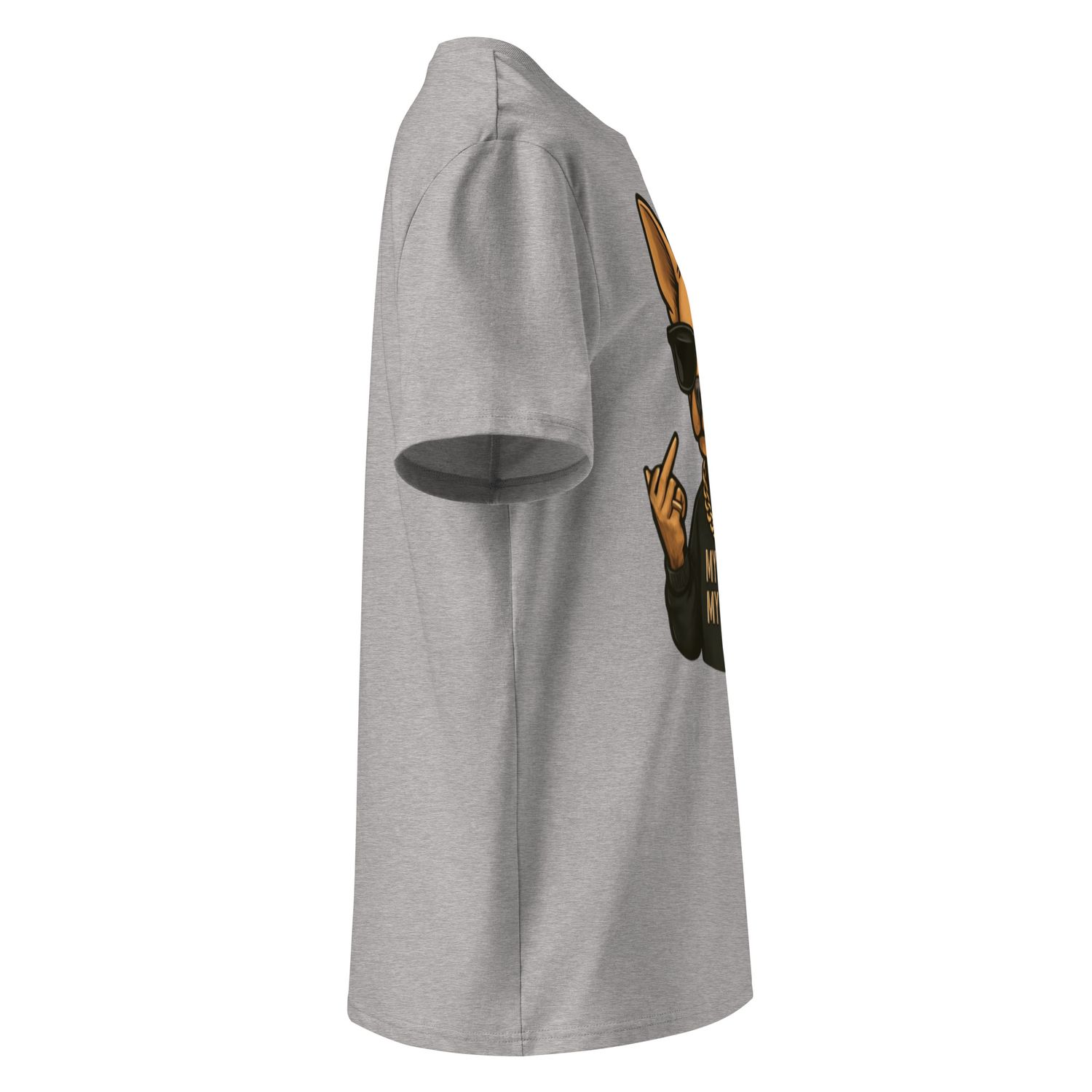 The Wuff® Dog Power Unisex-Bio-Baumwoll-T-Shirt