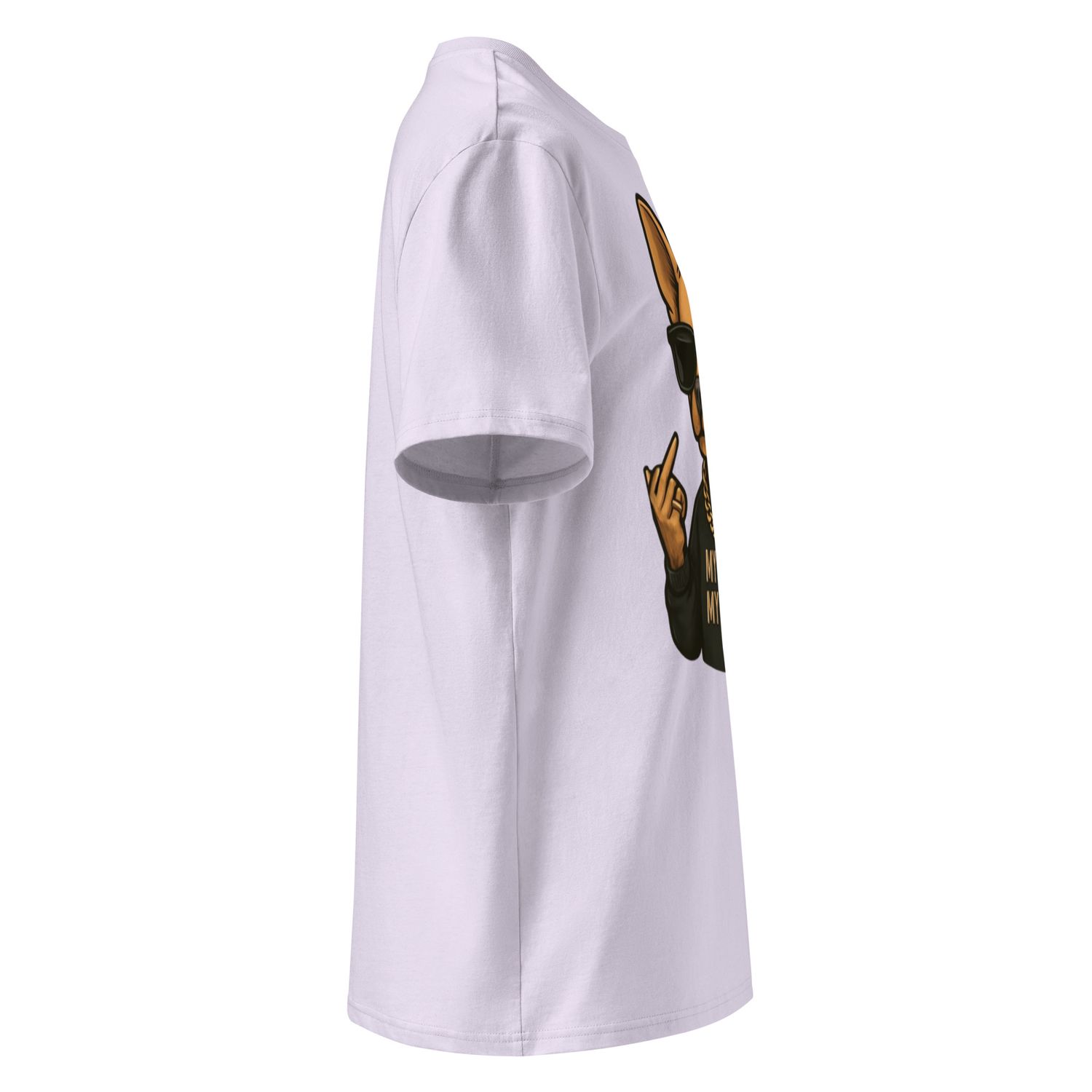 The Wuff® Dog Power Unisex-Bio-Baumwoll-T-Shirt