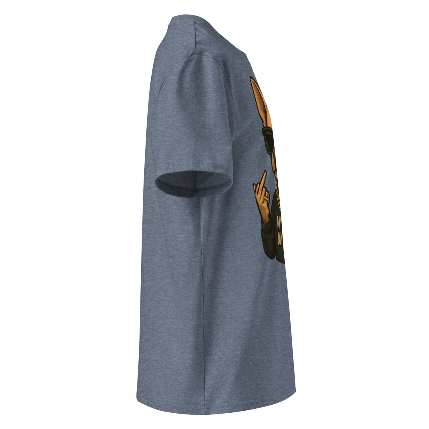 The Wuff® Dog Power Unisex-Bio-Baumwoll-T-Shirt