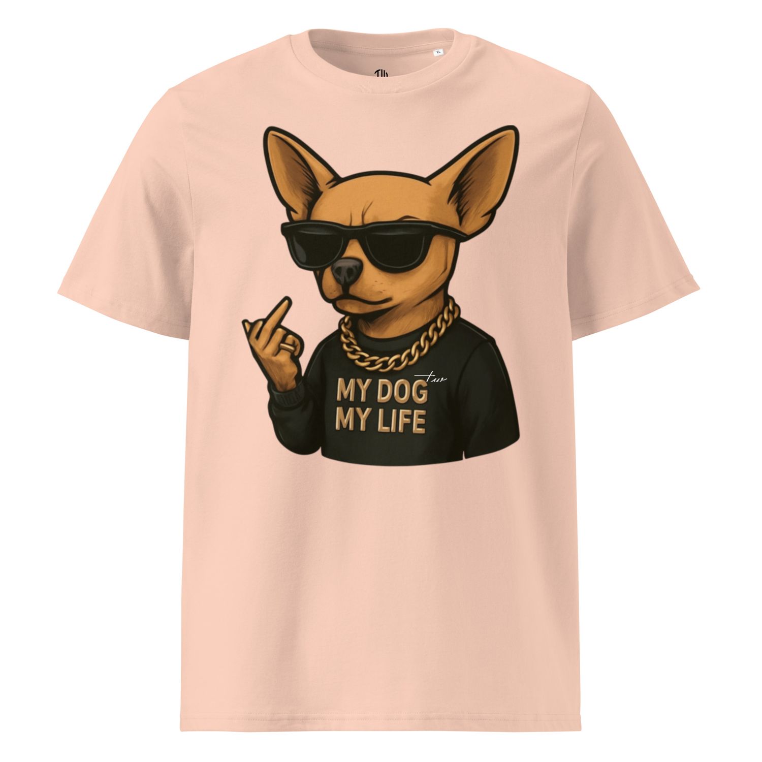 The Wuff® Dog Power Unisex-Bio-Baumwoll-T-Shirt