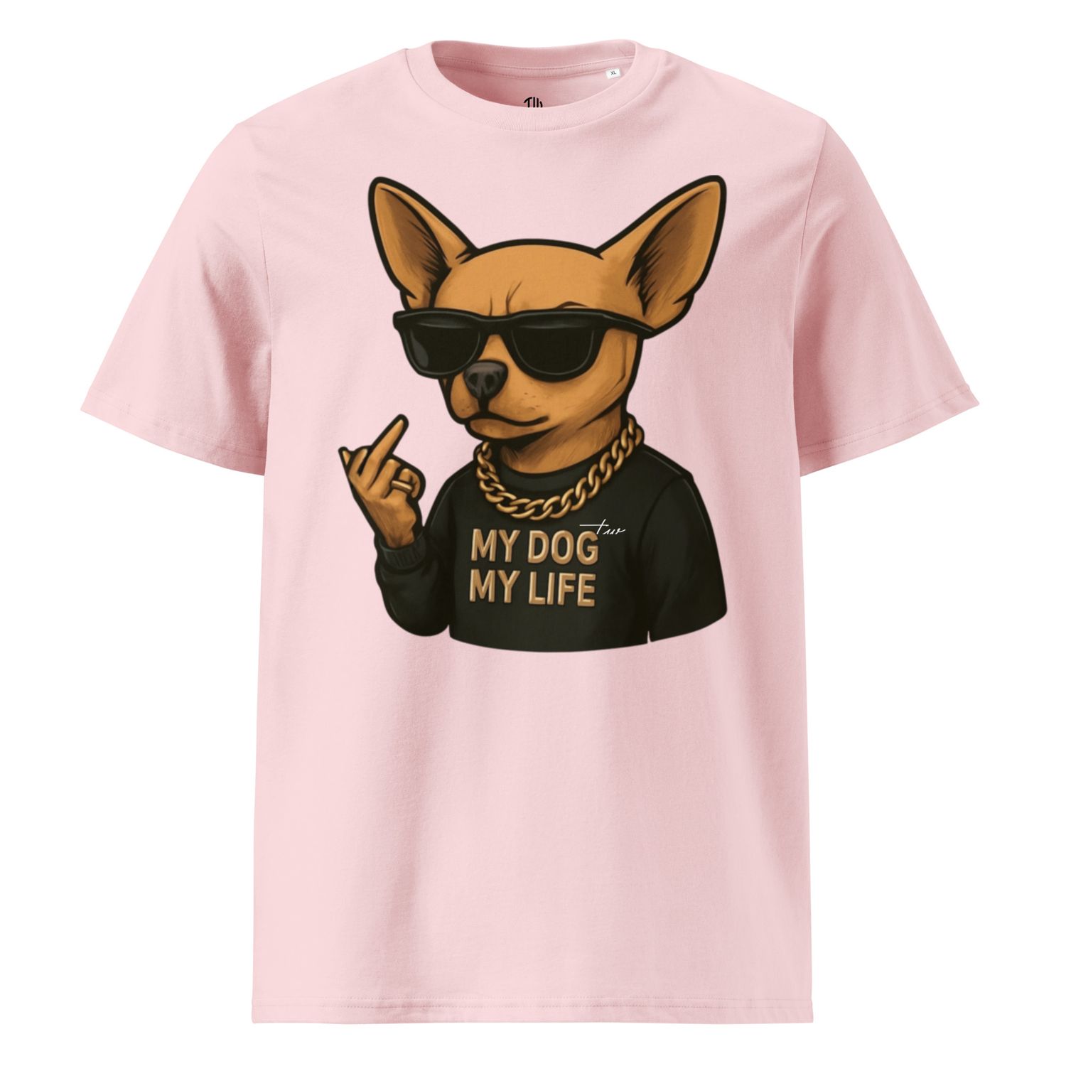 The Wuff® Dog Power Unisex-Bio-Baumwoll-T-Shirt
