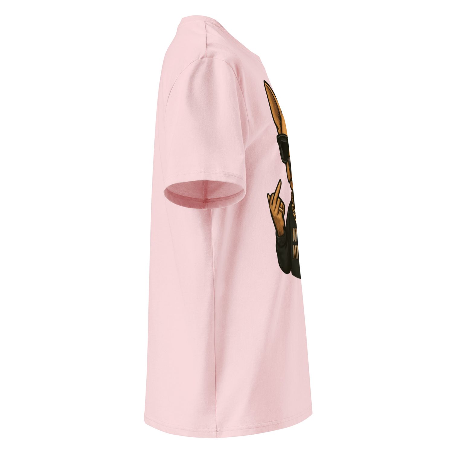 The Wuff® Dog Power Unisex-Bio-Baumwoll-T-Shirt