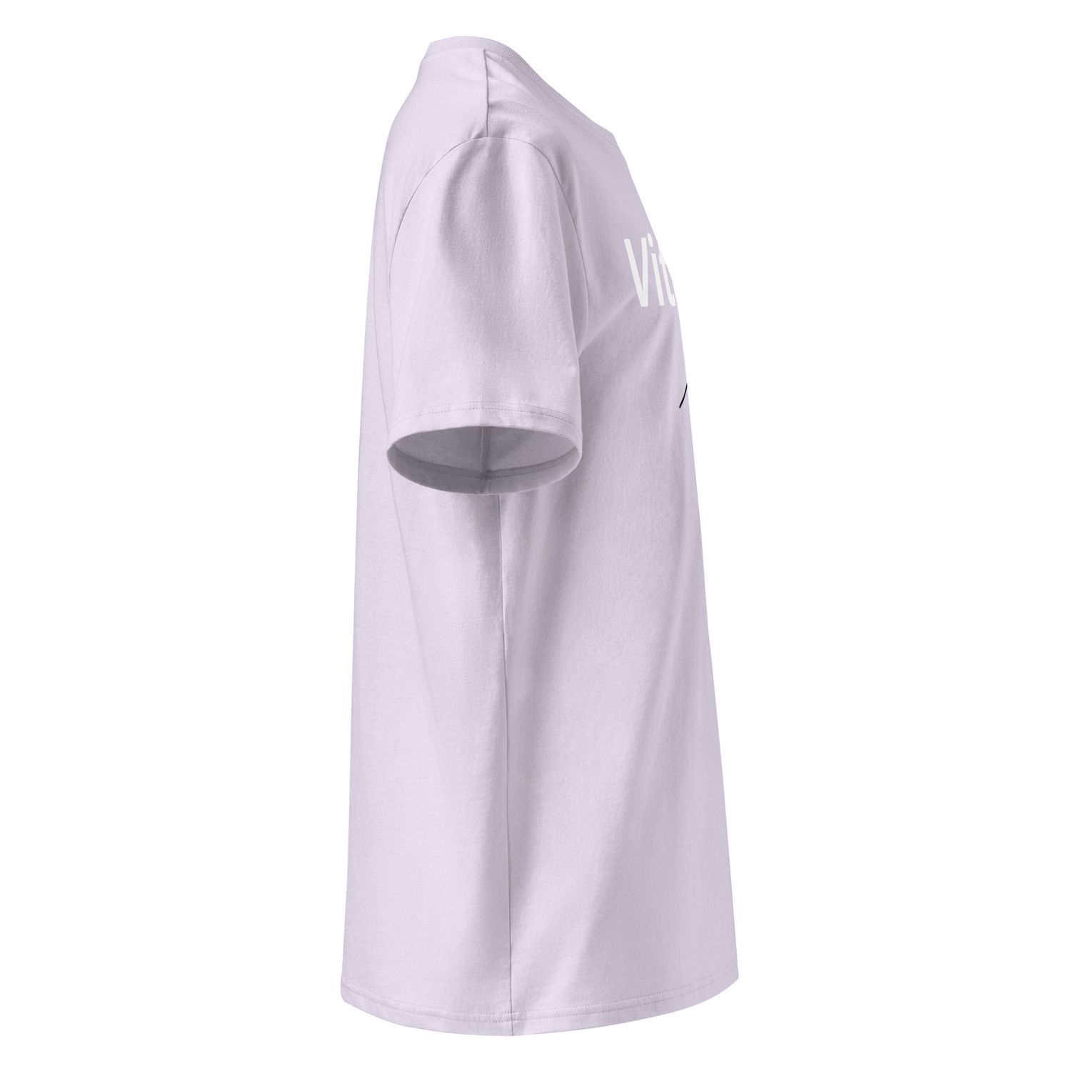 THE WUFF® Dogmin D White Unisex-Bio-Baumwoll-T-Shirt