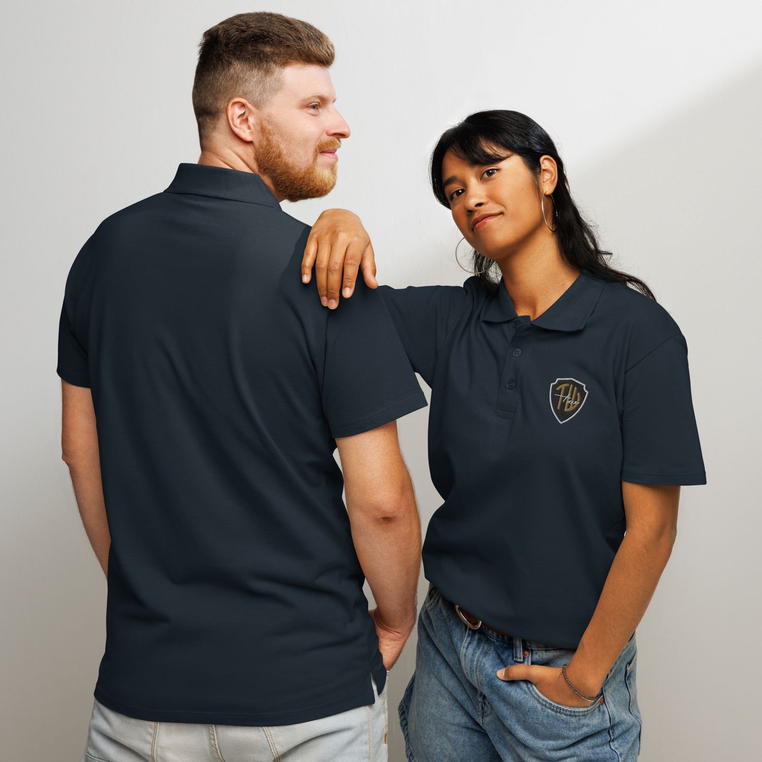 THE WUFF® POLO Premium-Piqué-Poloshirt