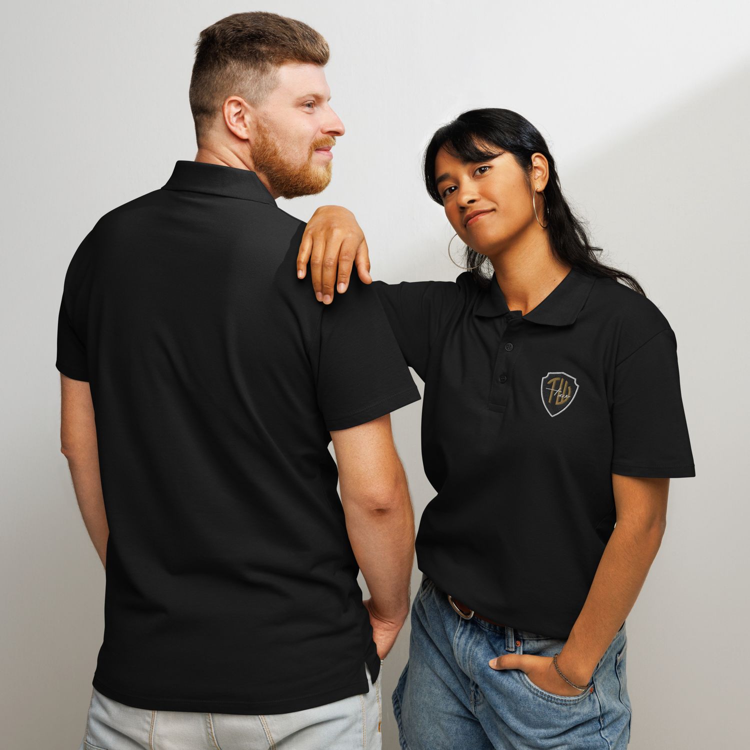 THE WUFF® POLO Premium-Piqué-Poloshirt