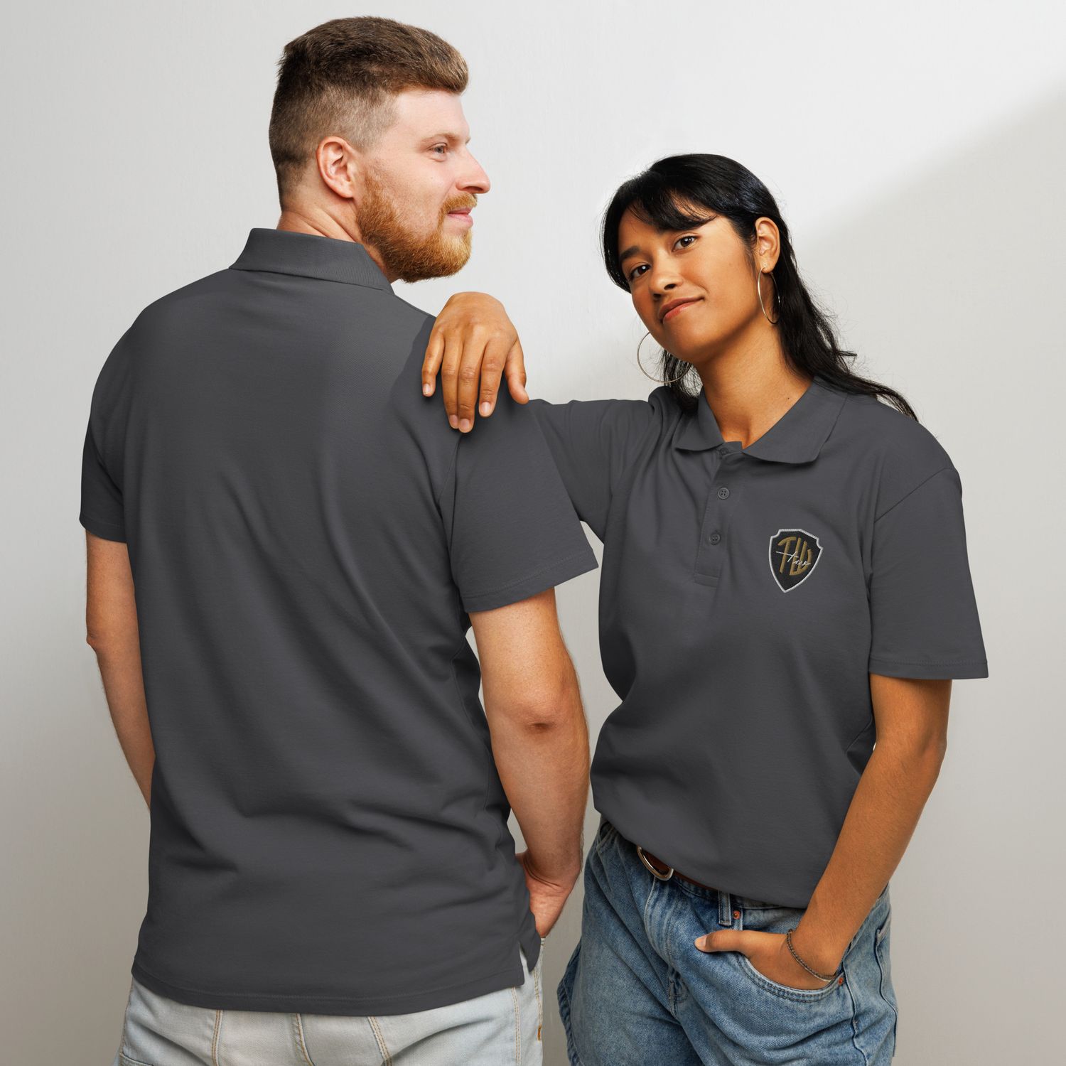 THE WUFF® POLO Premium-Piqué-Poloshirt