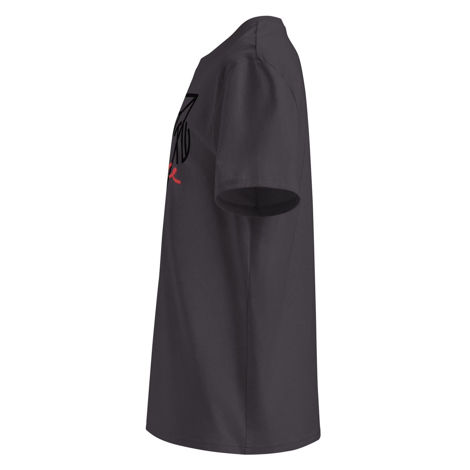 The Wuff® Zero V4 | Unisex Bio-T-Shirt mit Rippkragen