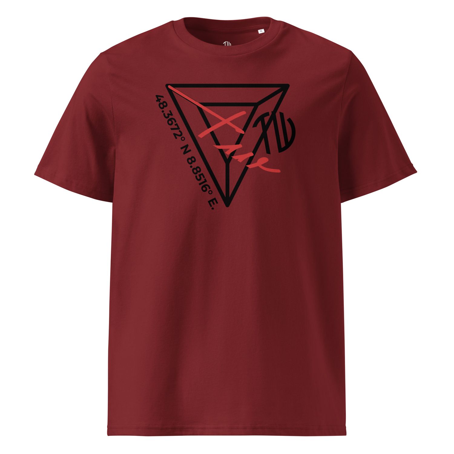 The Wuff® Zero V4 | Unisex Bio-T-Shirt mit Rippkragen