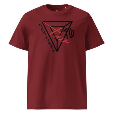 The Wuff® Zero V4 | Unisex Bio-T-Shirt mit Rippkragen