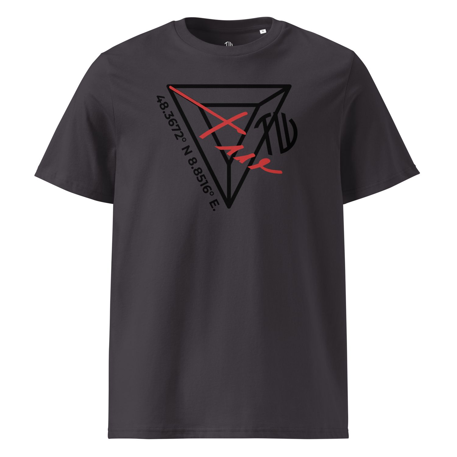 The Wuff® Zero V4 | Unisex Bio-T-Shirt mit Rippkragen