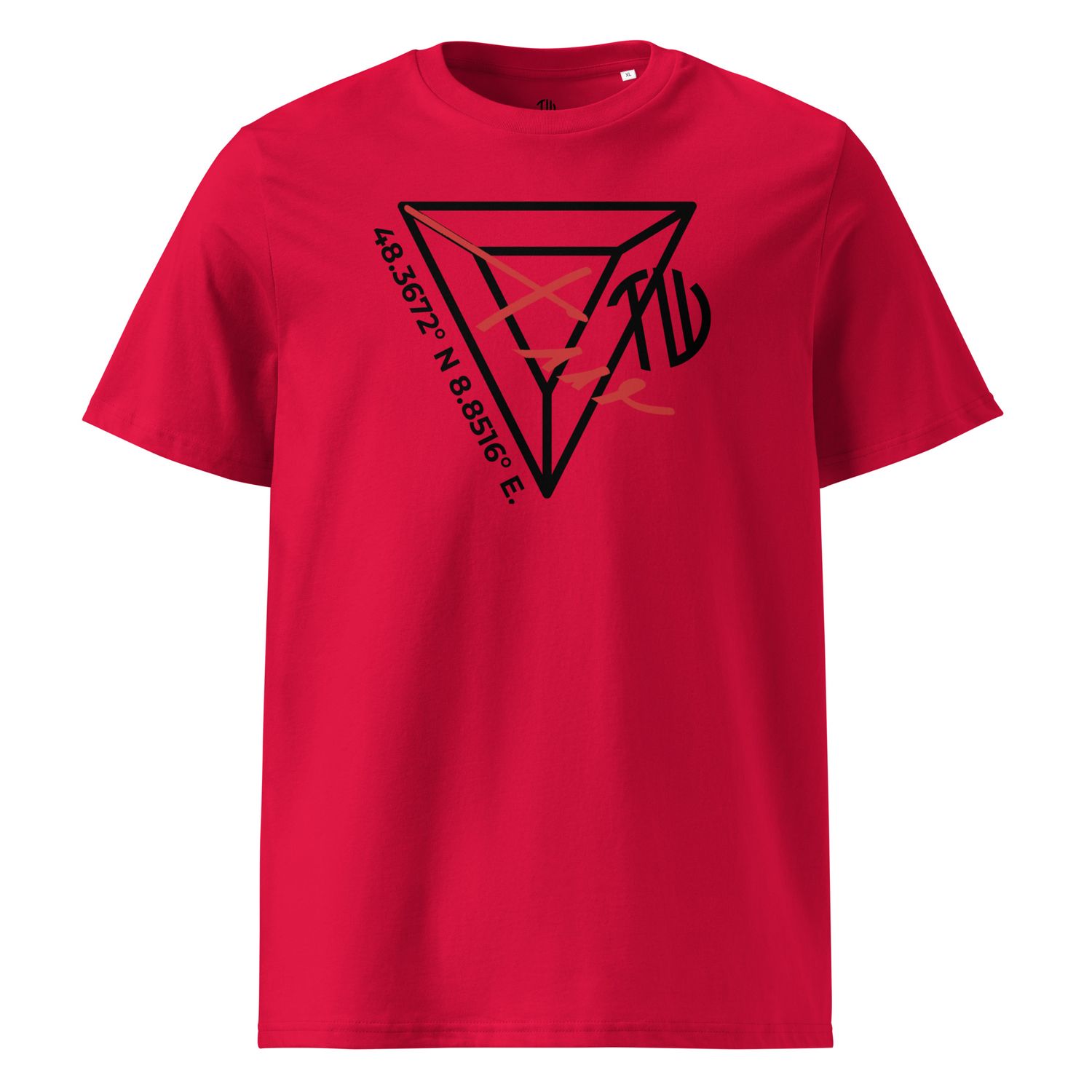 The Wuff® Zero V4 | Unisex Bio-T-Shirt mit Rippkragen