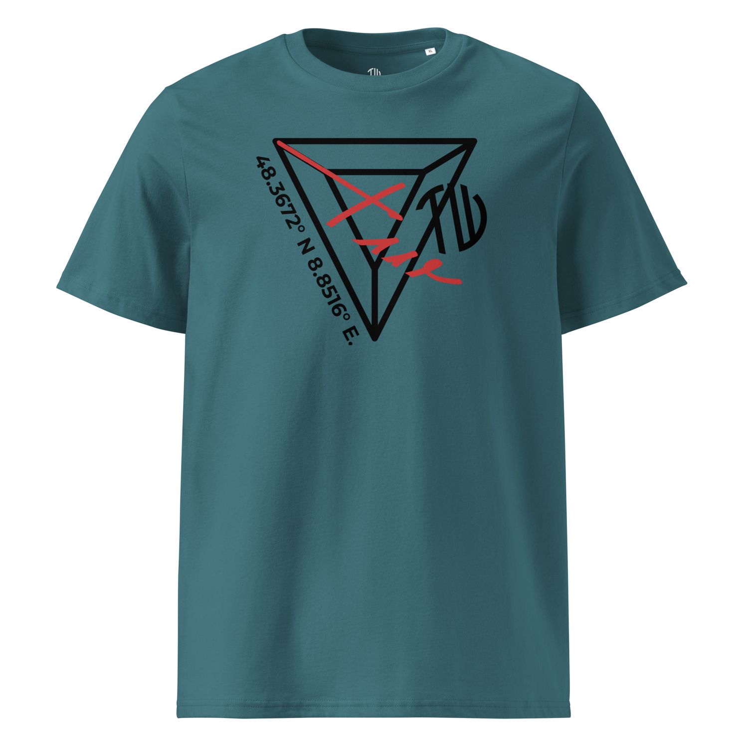 The Wuff® Zero V4 | Unisex Bio-T-Shirt mit Rippkragen