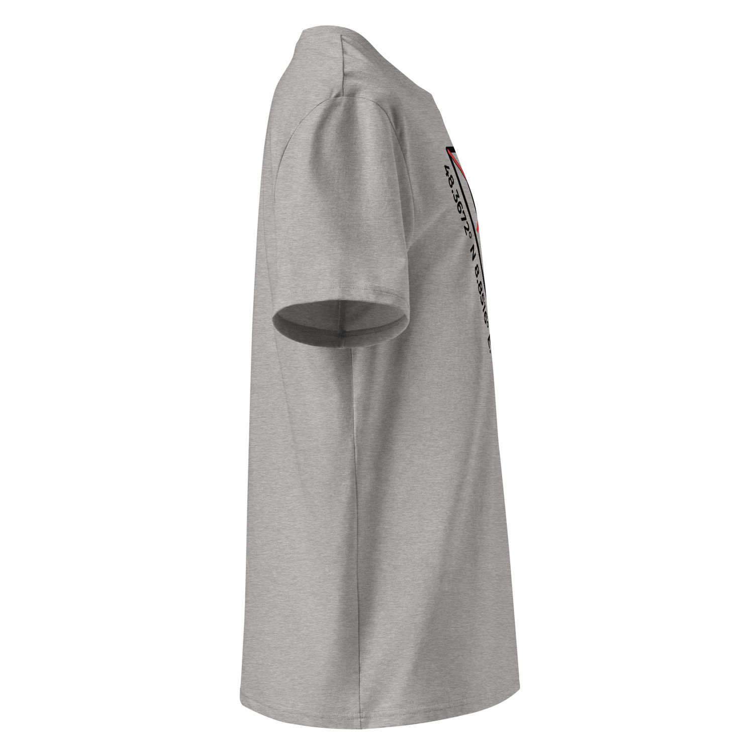 The Wuff® Zero V4 | Unisex Bio-T-Shirt mit Rippkragen