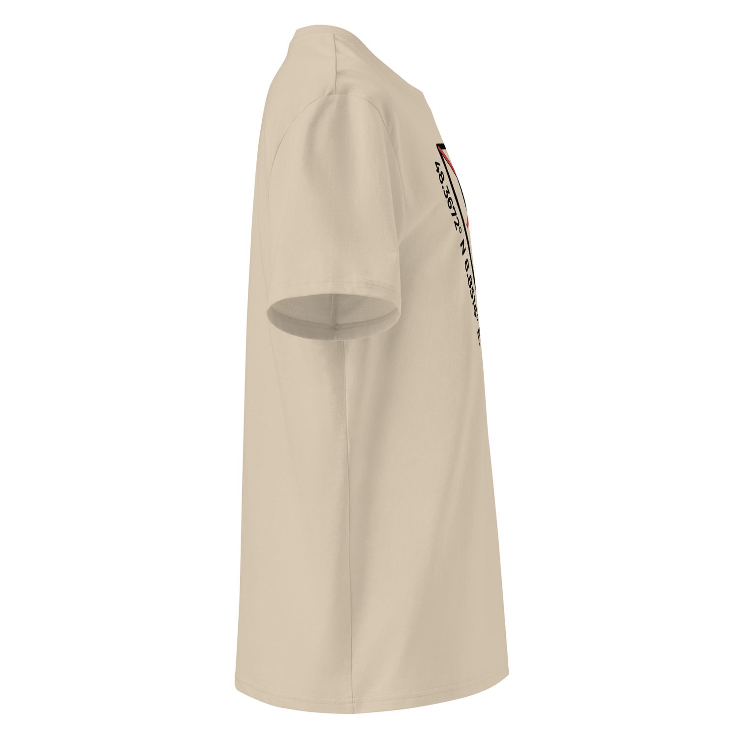 The Wuff® Zero V4 | Unisex Bio-T-Shirt mit Rippkragen
