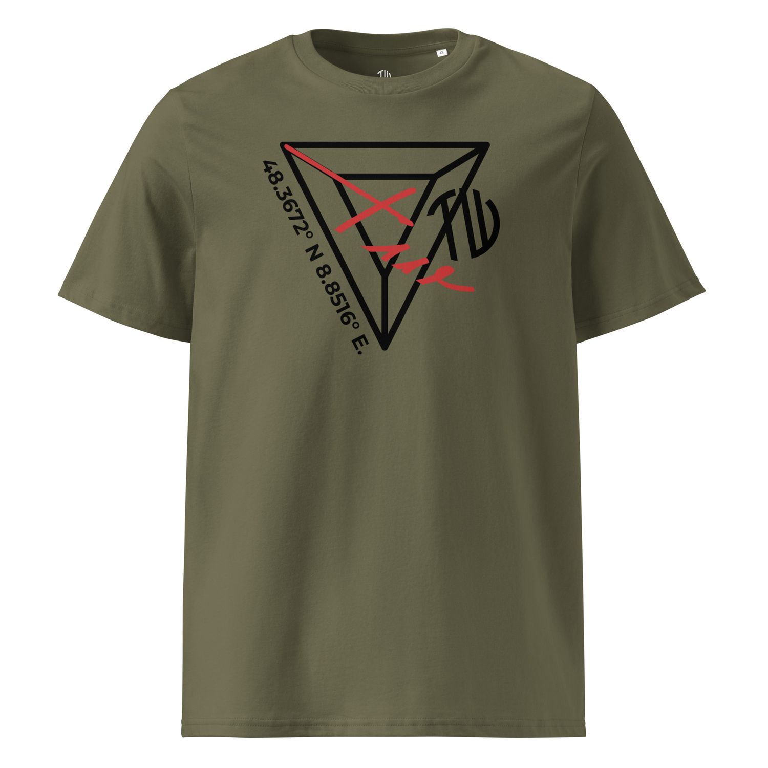 The Wuff® Zero V4 | Unisex Bio-T-Shirt mit Rippkragen