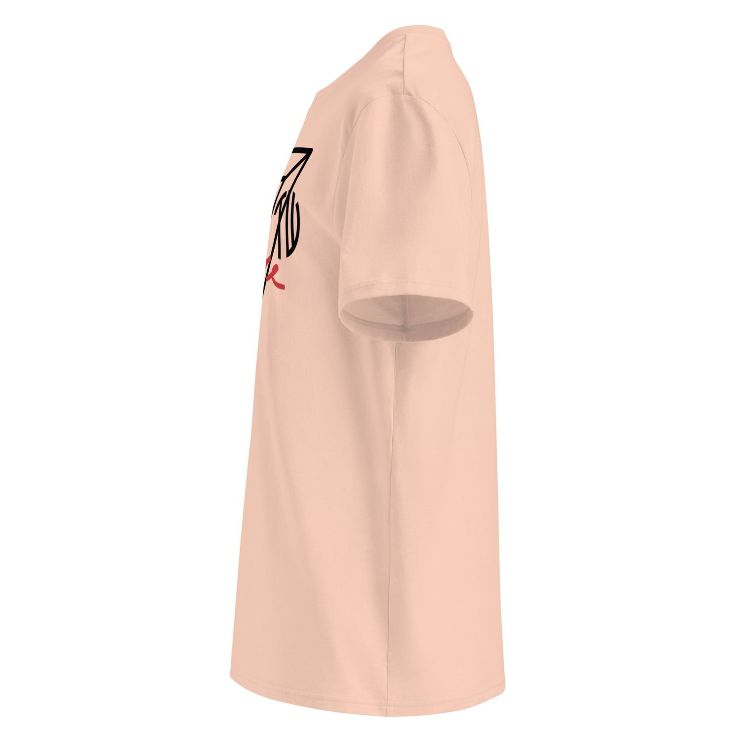 The Wuff® Zero V4 | Unisex Bio-T-Shirt mit Rippkragen