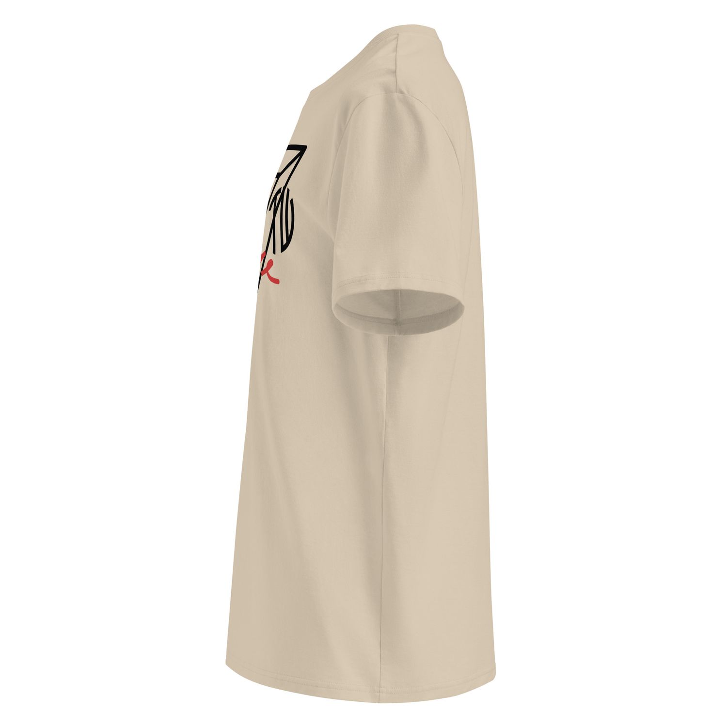 The Wuff® Zero V4 | Unisex Bio-T-Shirt mit Rippkragen