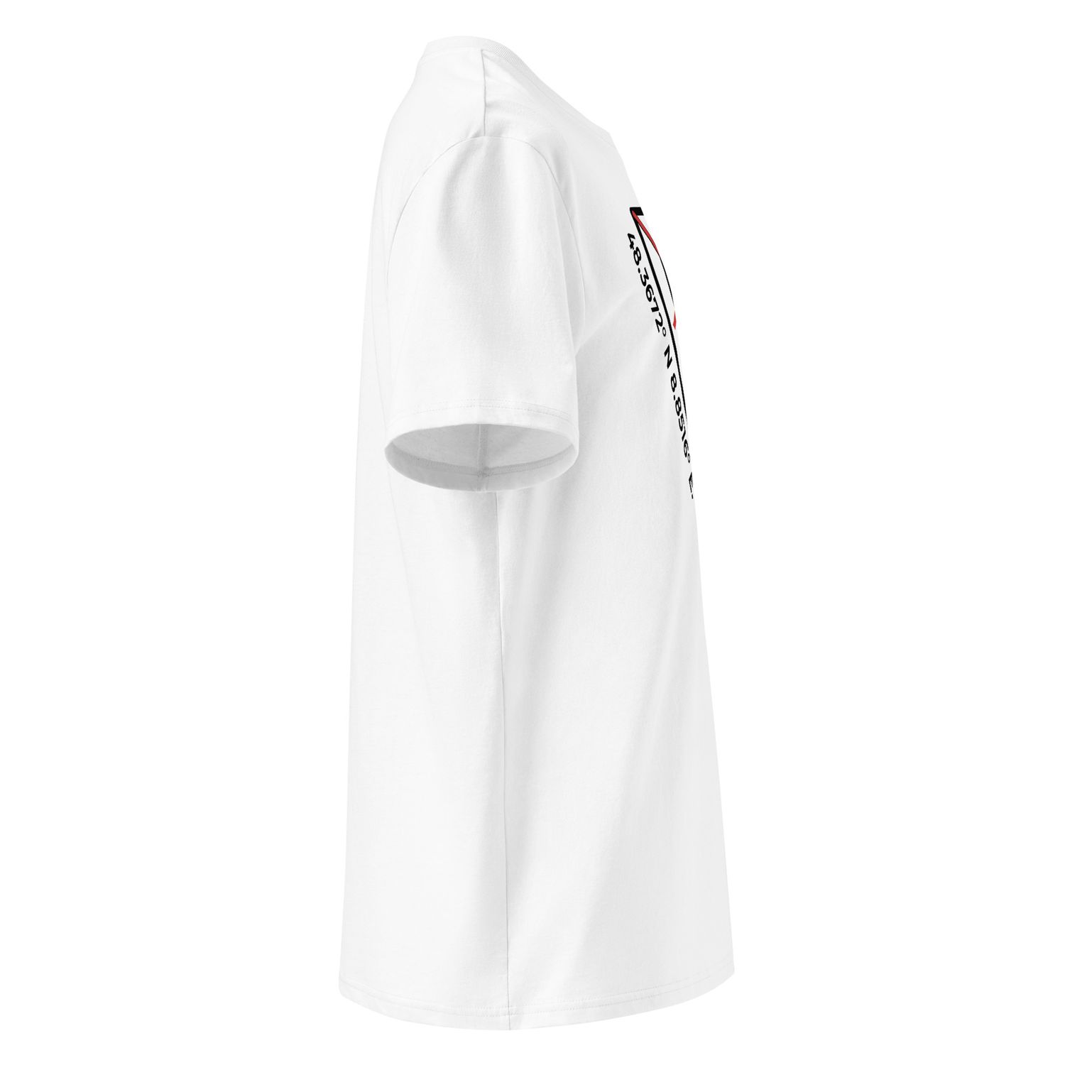 The Wuff® Zero V4 | Unisex Bio-T-Shirt mit Rippkragen