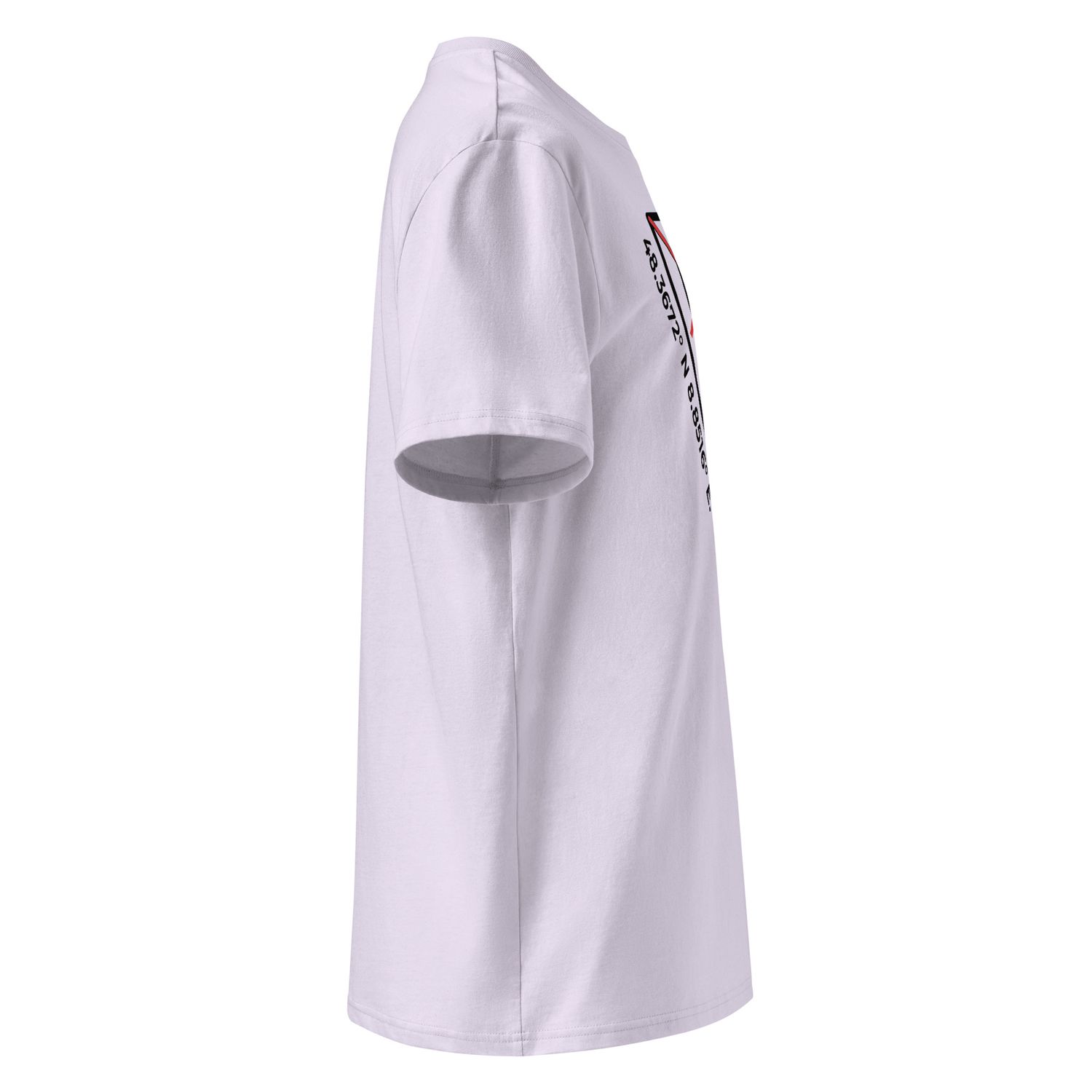 The Wuff® Zero V4 | Unisex Bio-T-Shirt mit Rippkragen