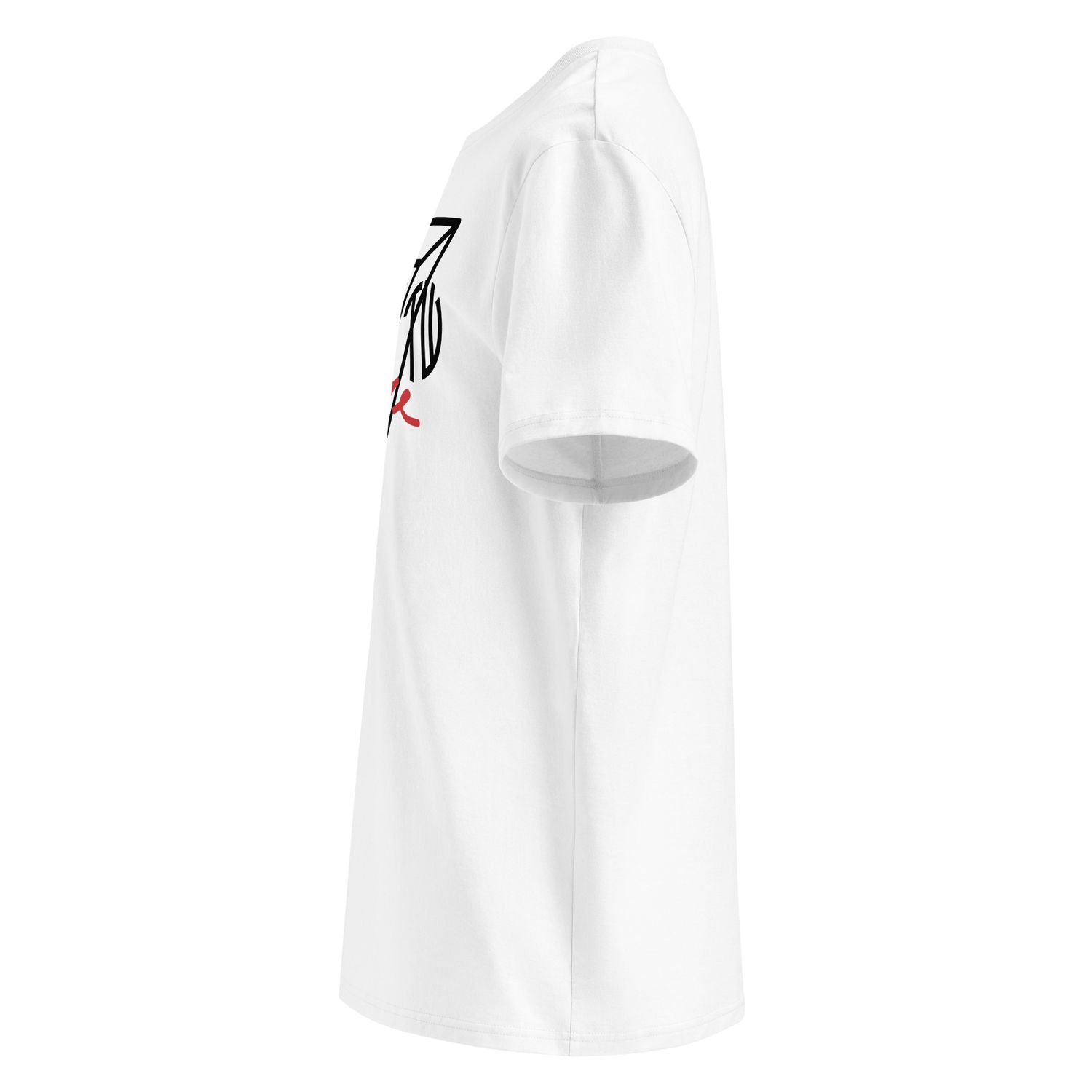 The Wuff® Zero V4 | Unisex Bio-T-Shirt mit Rippkragen