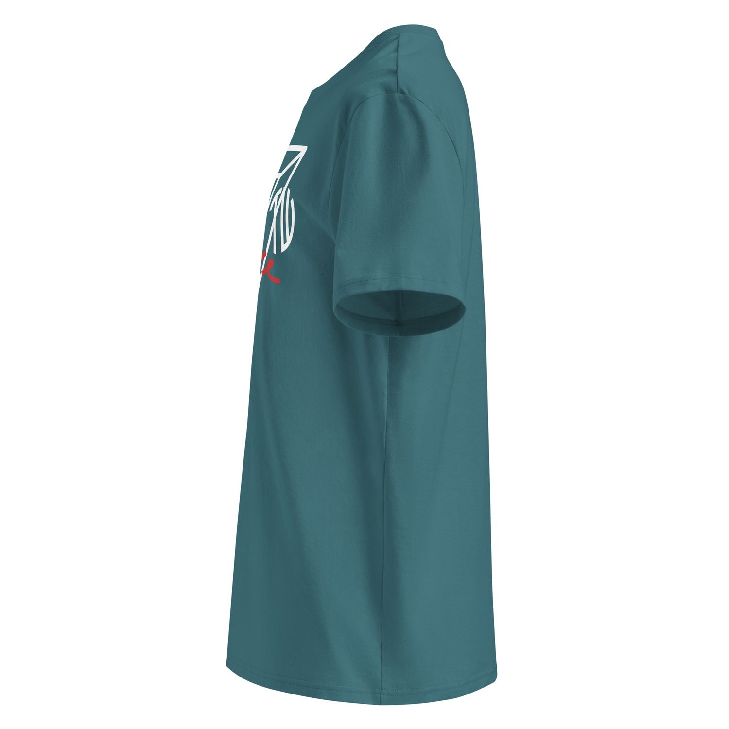 The Wuff® Zero V5 | Unisex Bio-T-Shirt mit Rippkragen