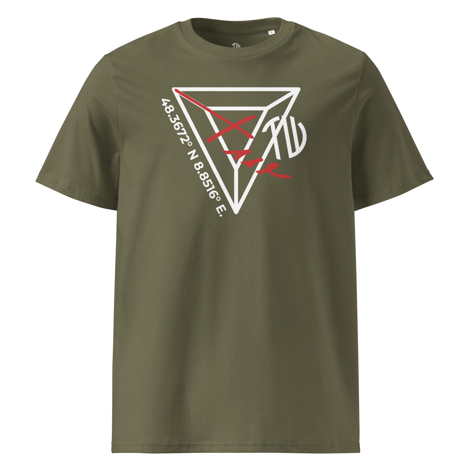The Wuff® Zero V5 | Unisex Bio-T-Shirt mit Rippkragen