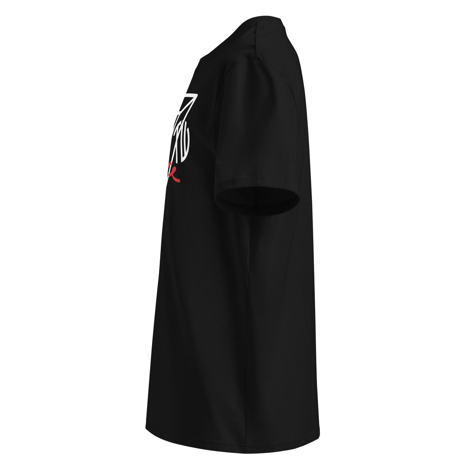 The Wuff® Zero V5 | Unisex Bio-T-Shirt mit Rippkragen