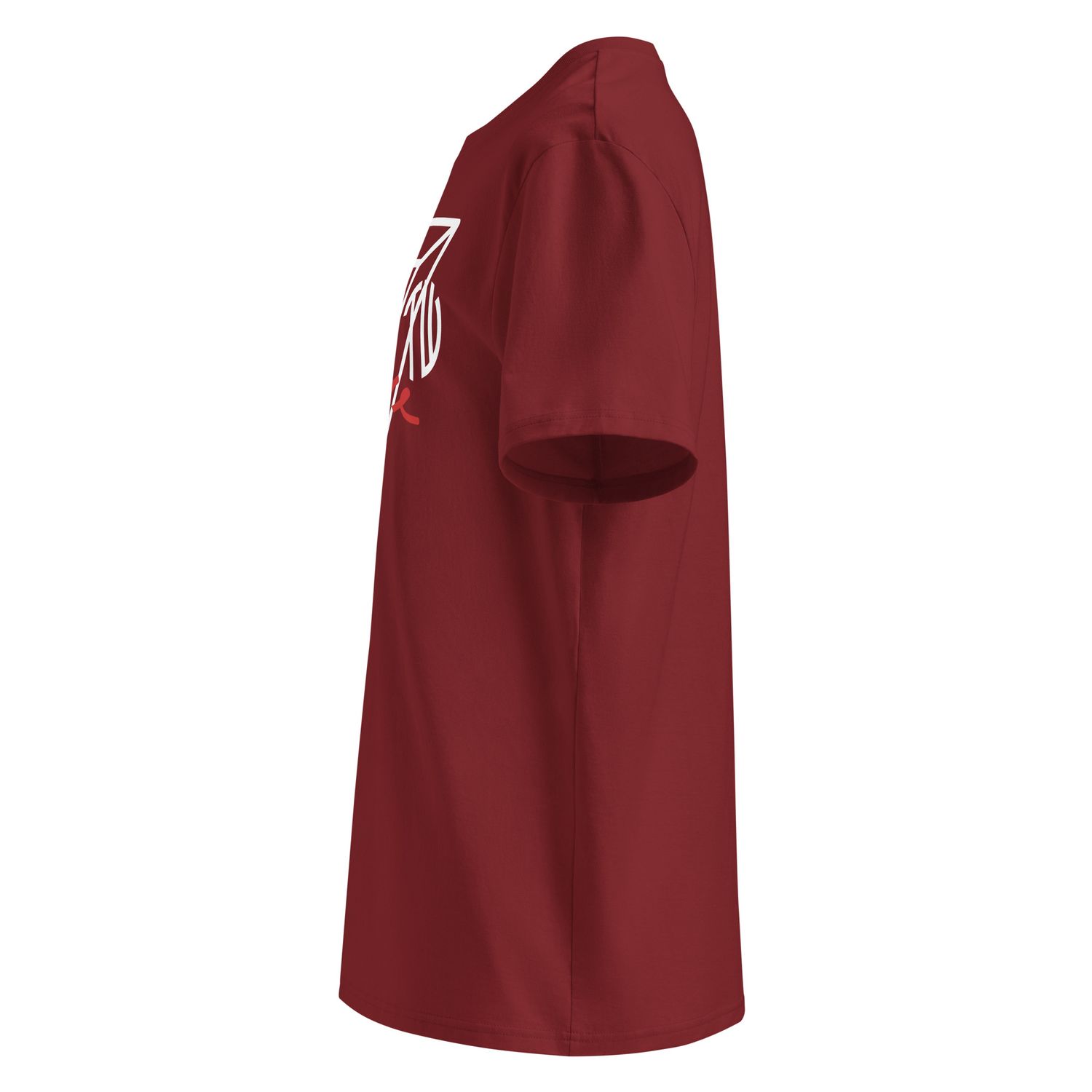 The Wuff® Zero V5 | Unisex Bio-T-Shirt mit Rippkragen